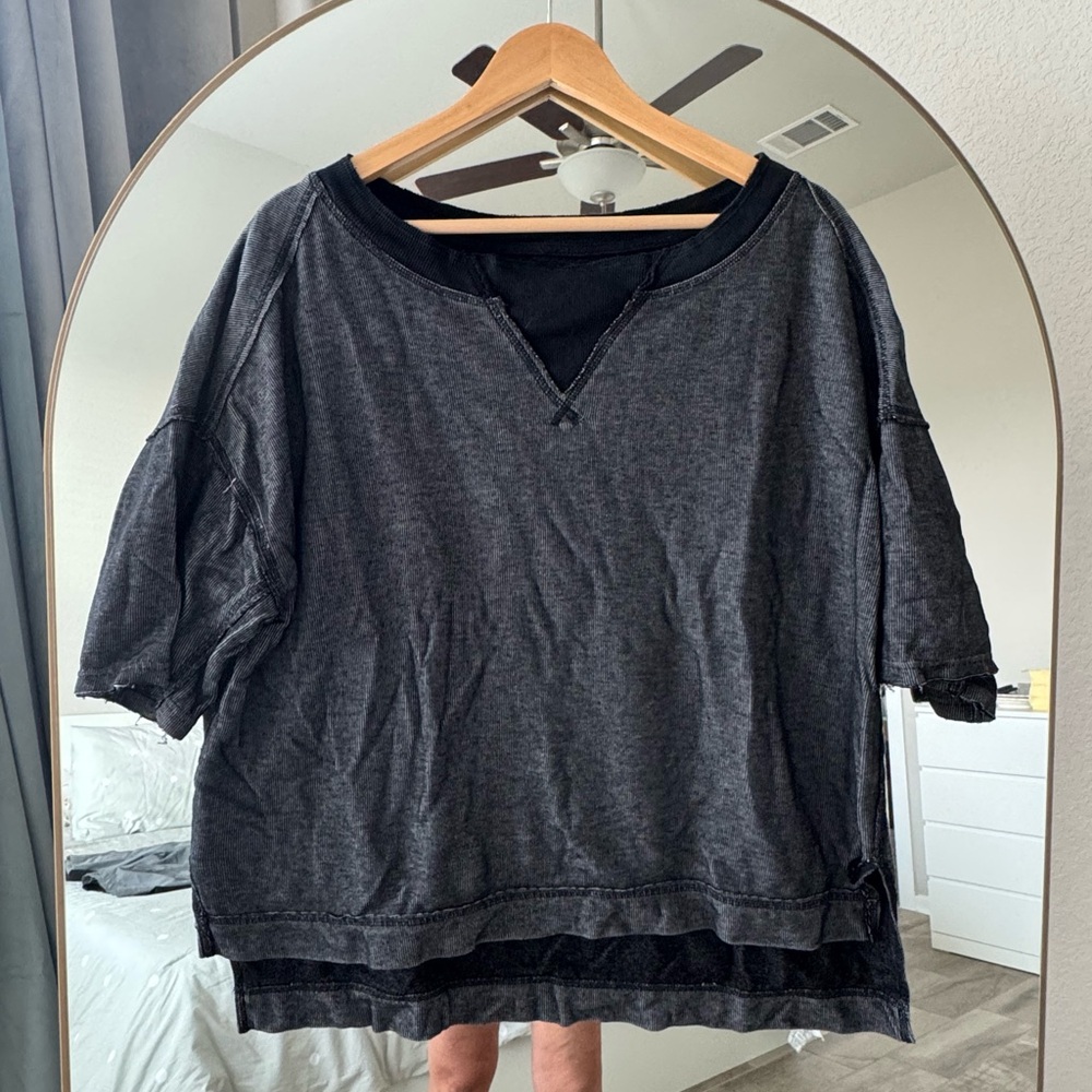 Free People Movement on the move pullover Blouse Size Small